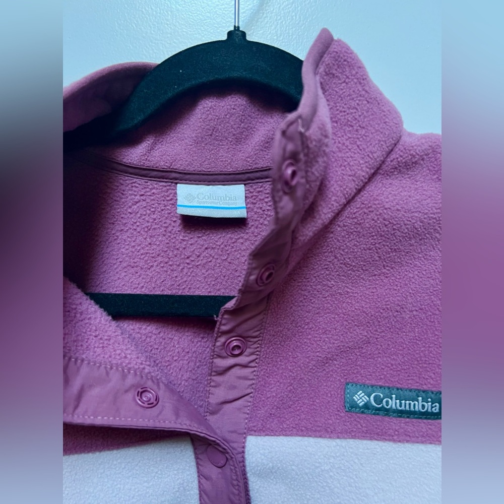 Columbia pullover purple size M - Picture 2 of 3